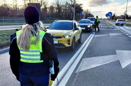  policjanci z drogówki zwracali szczególną uwagę na stan trzeźwości