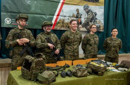  konferencja prasowa otwierająca kwalifikację wojskową w województwie