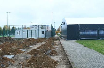 Stare lodowisko było wyeksploatowane i zniszczone przez wandali