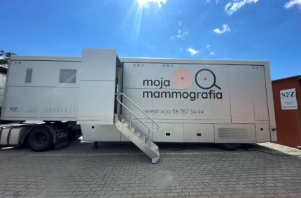 W maju ogarnij piersi. Mammobusy przyjadą do regionu.