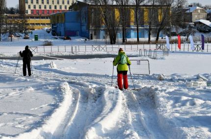 W Suwałkach słupki termometrów wskazały -27,7°C