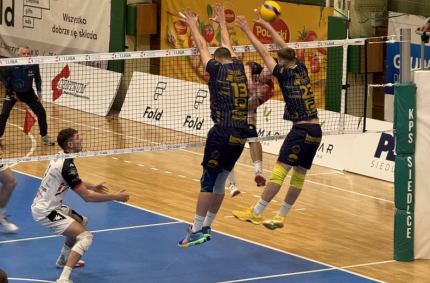 Siatkarze KS Necko Augustów przegrali na wyjeździe z KPS Siedlce