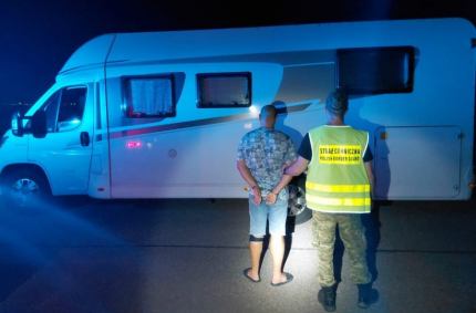 Samochód typu kamper skradziony na terytorium Danii