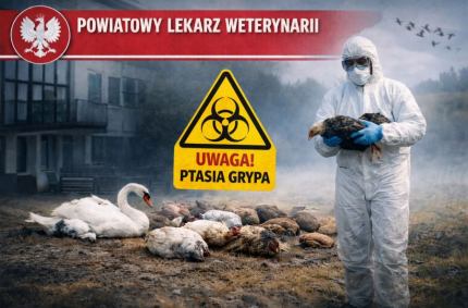 Powiatowy Lekarz Weterynarii w Suwałkach wydał rozporządzenie