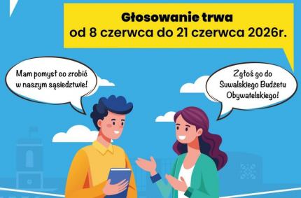 głosowanie w Suwalskim Budżecie Obywatelskim