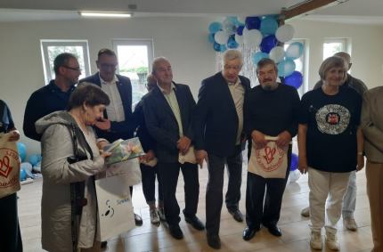 Czterdziestoosobowa grupa seniorów z estońskiego Võru