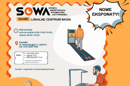Strefa Odkrywania, Wyobraźni i Aktywności w Suwałkach
