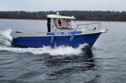 Na wodach Jeziora Wigry odbyło się specjalistyczne szkolenie