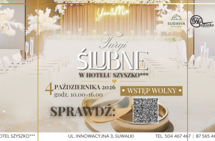 Targi Ślubne już w tę niedzielę! Dziesiątki inspiracji i setki pomysłów na Wasz wielki dzień!