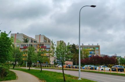 prace związane z modernizacją oświetlenia ulicznego